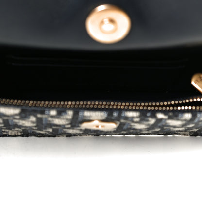 Christian Dior Oblique Saddle Belt Bag Blue 8 of 16