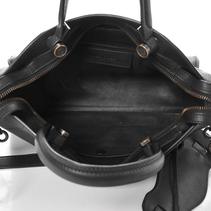 Balenciaga Veau Grana Perforated Blackout Hardware S City Black 8 of 9