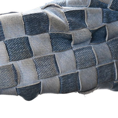 Bottega Veneta Nappa Denim Effect Intrecciato Teen Jodie Hobo Denim 10 of 10