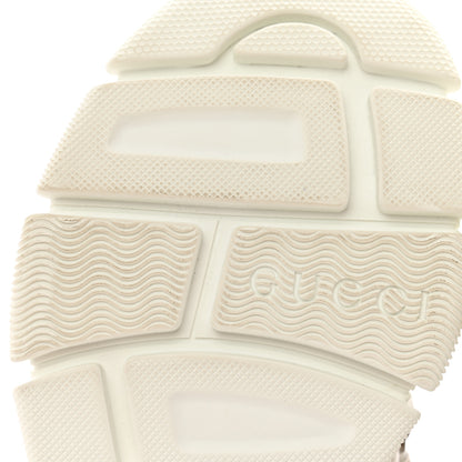 Gucci X SEGA Mesh Calfskin Suede Removable Crystals Womens Flashtrek Sneakers 38.5 Great White 13 of 14
