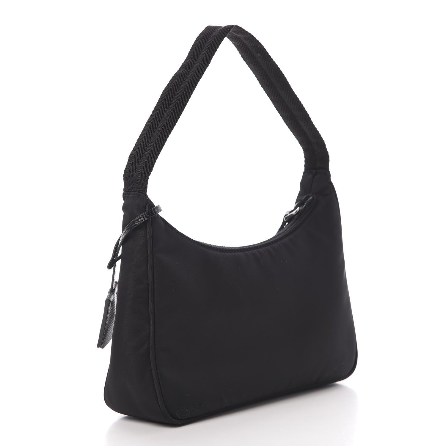 Prada Tessuto Nylon Mini Re-Edition 2000 Bag Black 3 of 11