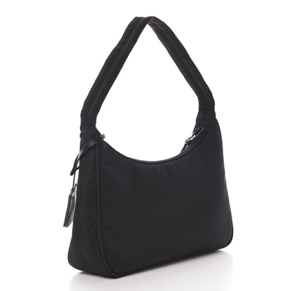 Prada Tessuto Nylon Mini Re-Edition 2000 Bag Black 3 of 11