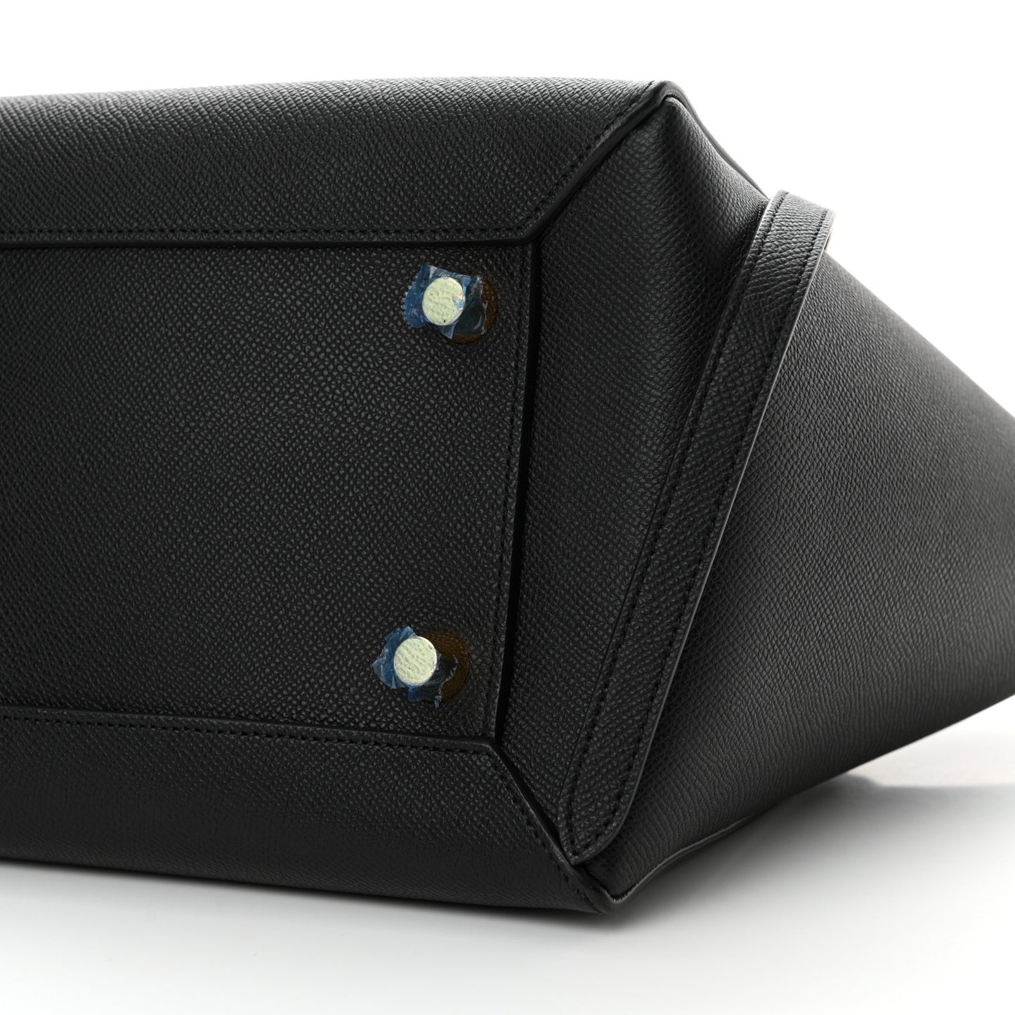 Grained Calfskin Mini Belt Bag Black