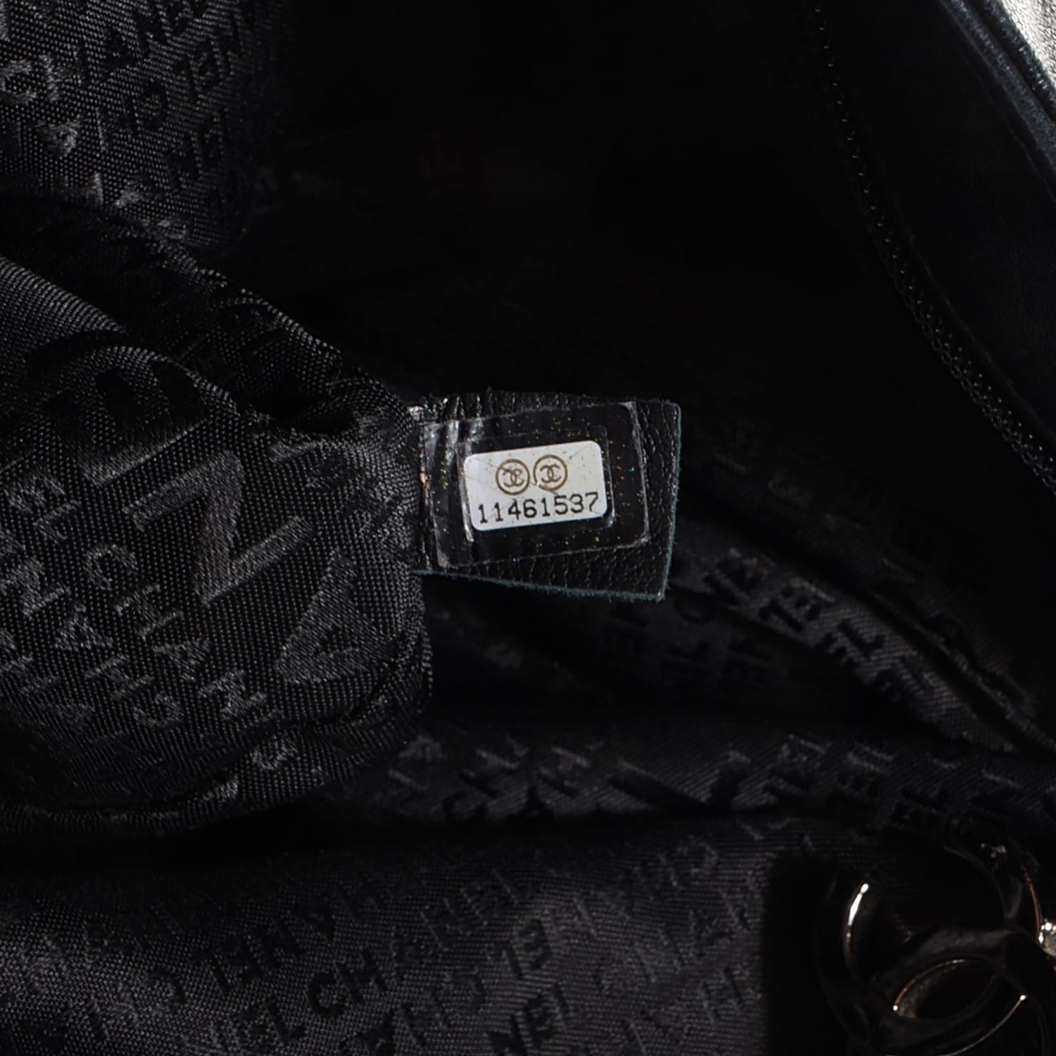Chanel Lambskin Large Ultimate Soft Tote Black 7 of 7