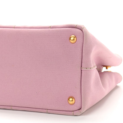 Prada Canapa Small Logo Tote Alabastro 9 of 12