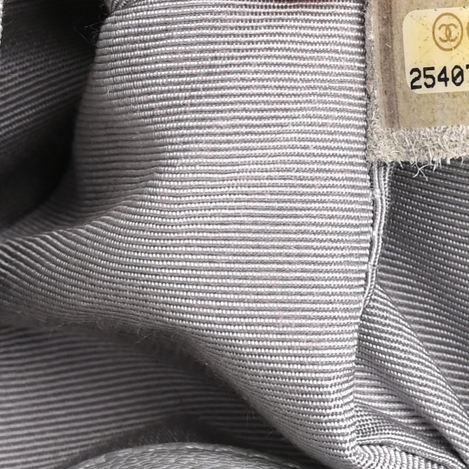 Chanel Caviar Quilted Medium Boy Flap Light Grey 6 of 9