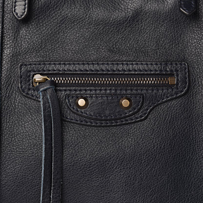Balenciaga Calfskin Papier Flap Tote Bleu Roi 10 of 10