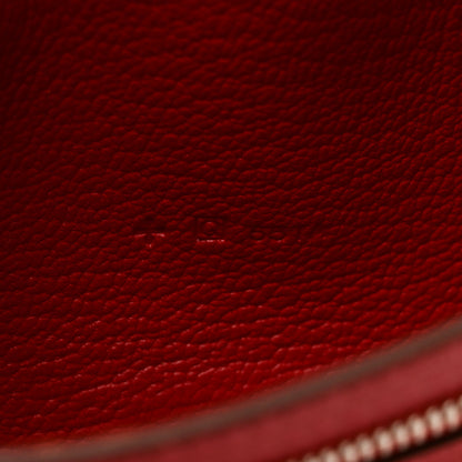 Hermes Chèvre Mysore Bi-Color Bearn Gusset Wallet Rose Lipstick Rouge Casaque 7 of 10