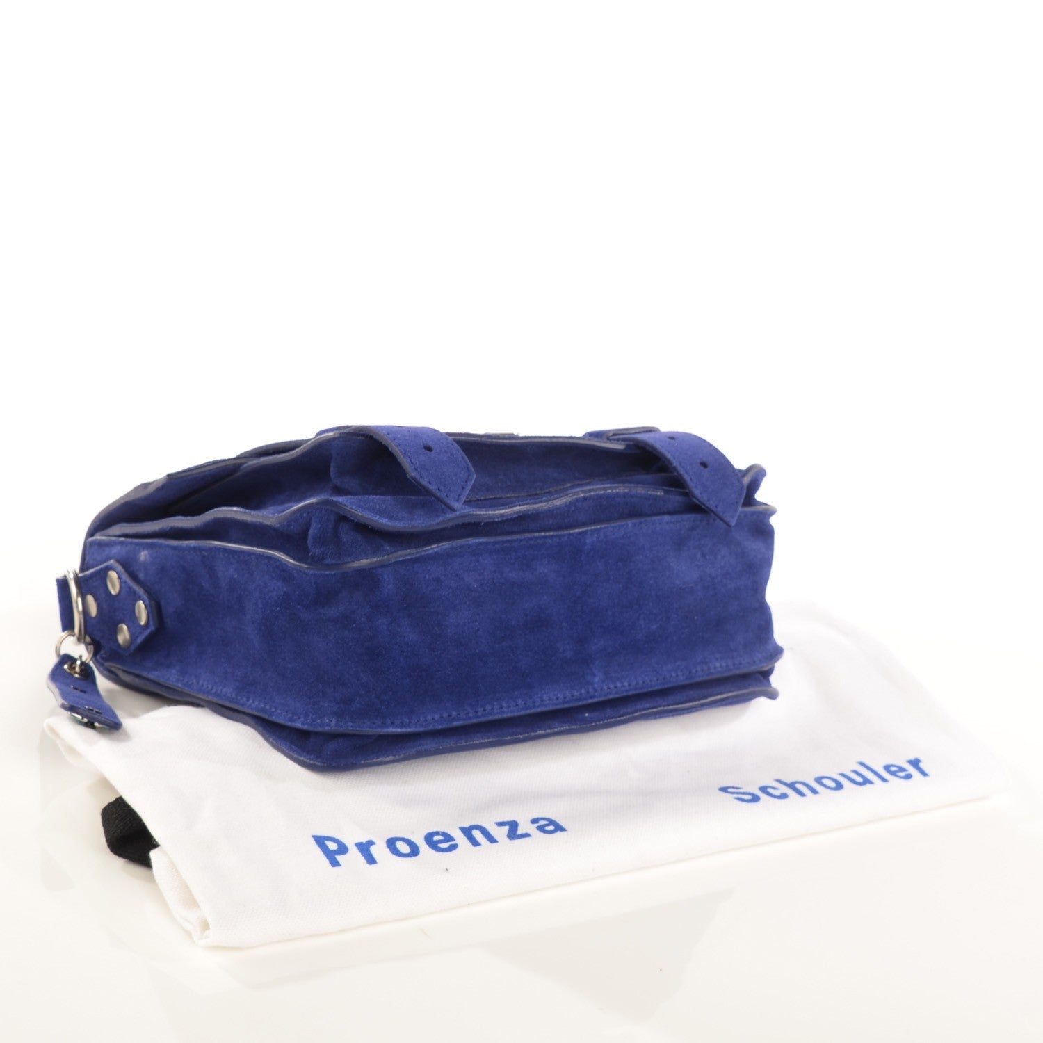 Proenza Schouler Suede PS1 Mini Pouch Messenger Violet 8 of 13