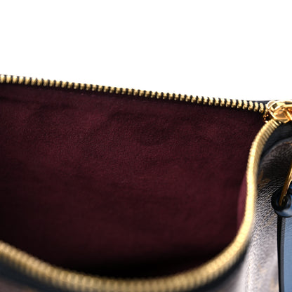 Louis Vuitton Monogram Beaubourg Hobo Mini Bordeaux Red Peach Safran Blue Jean Blue 13 of 15