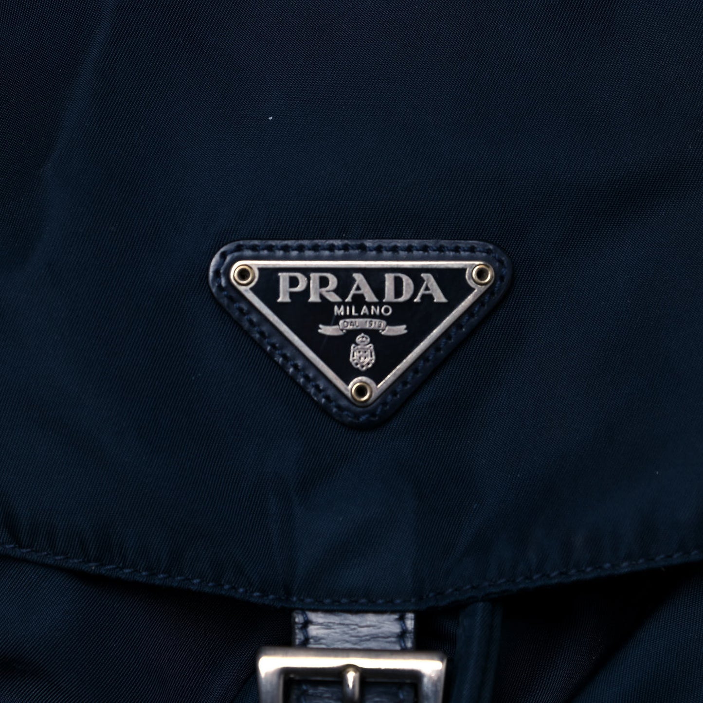 Nylon Vela Small Backpack Navy