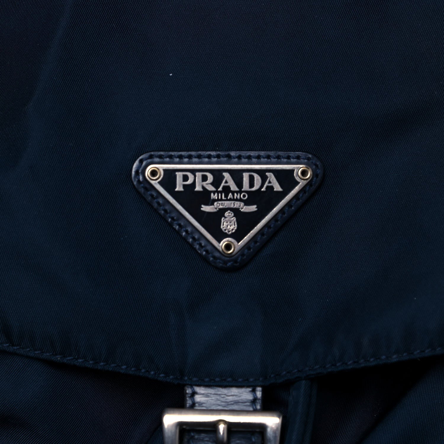 Prada Nylon Vela Small Backpack Navy 6 of 11