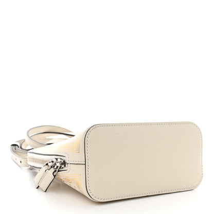 Gucci X SEGA Calfskin GUCCY Stars Mini Dome Shoulder Bag Mystic White Gold 4 of 15