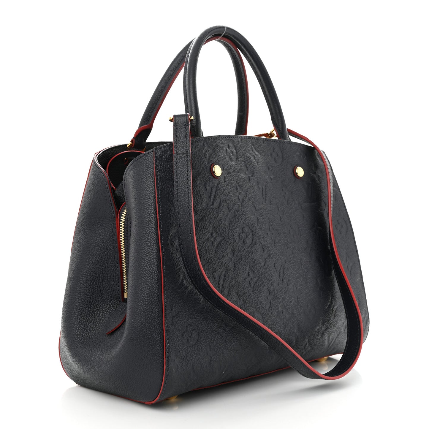 Empreinte Montaigne MM Marine Rouge