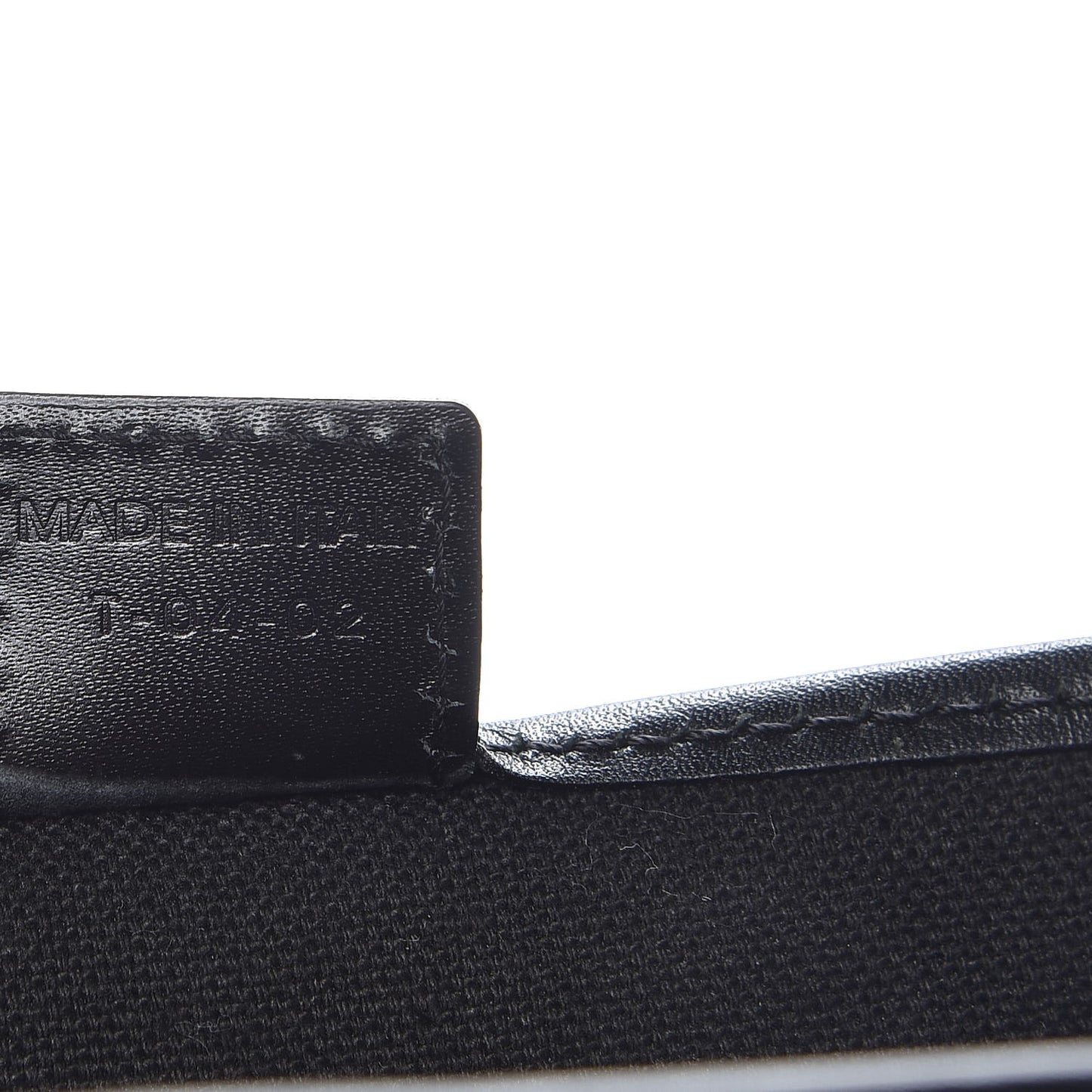 House Check Small Buckle Tote Black