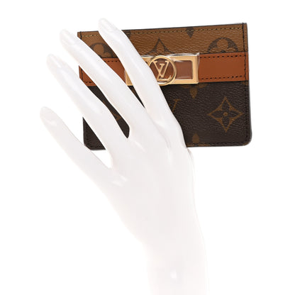 Louis Vuitton Reverse Monogram Dauphine Card Holder 2 of 12