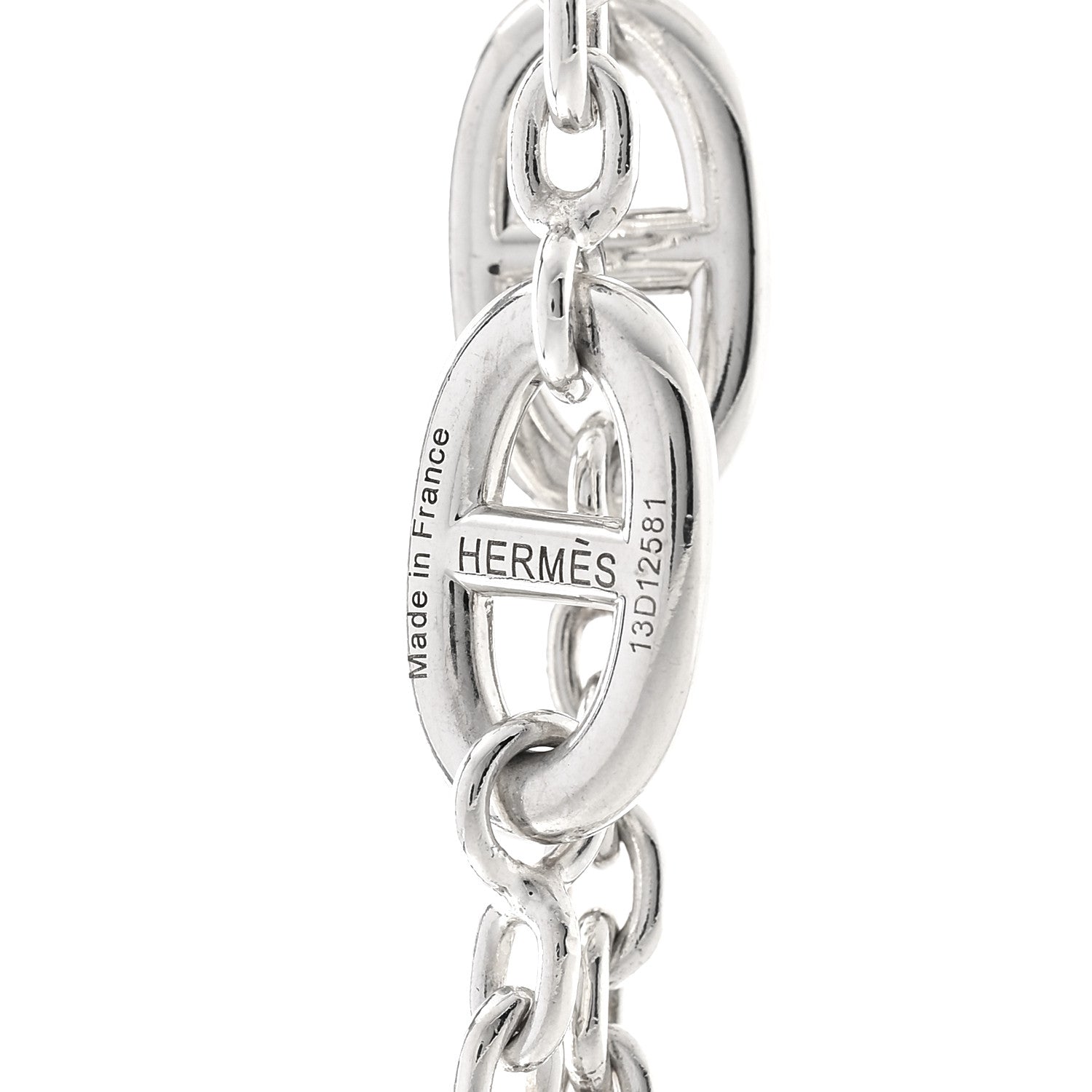 Hermes Sterling Silver Farandole Necklace 120 5 of 5