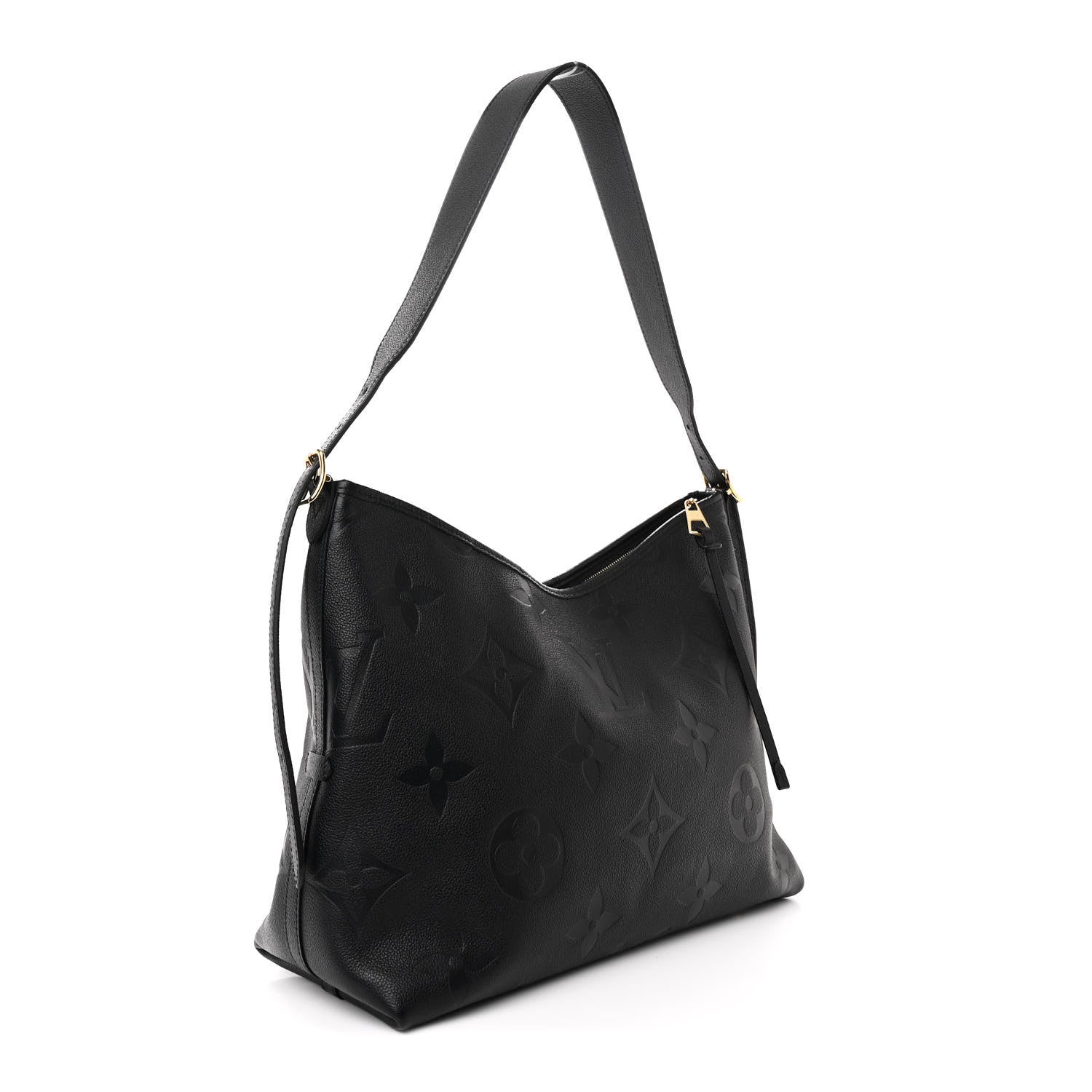 Louis Vuitton Empreinte Monogram Giant CarryAll MM Black 4 of 11