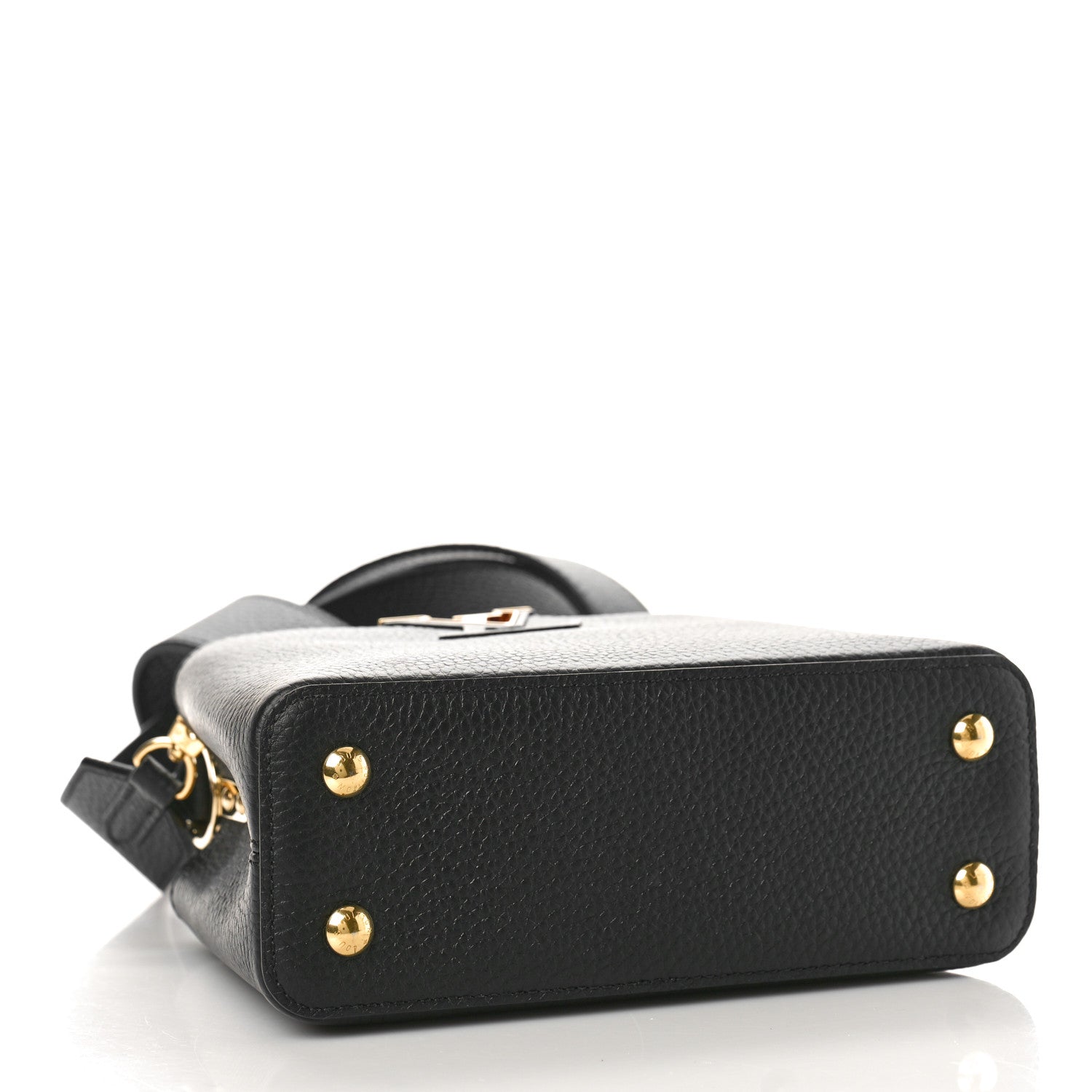 Louis Vuitton Taurillon Mini Capucines Black 4 of 9