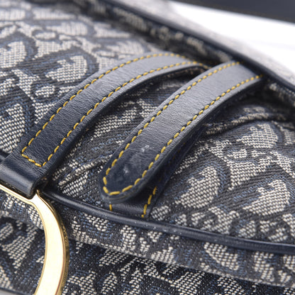 Christian Dior Monogram Saddle Bag Black 20 of 27