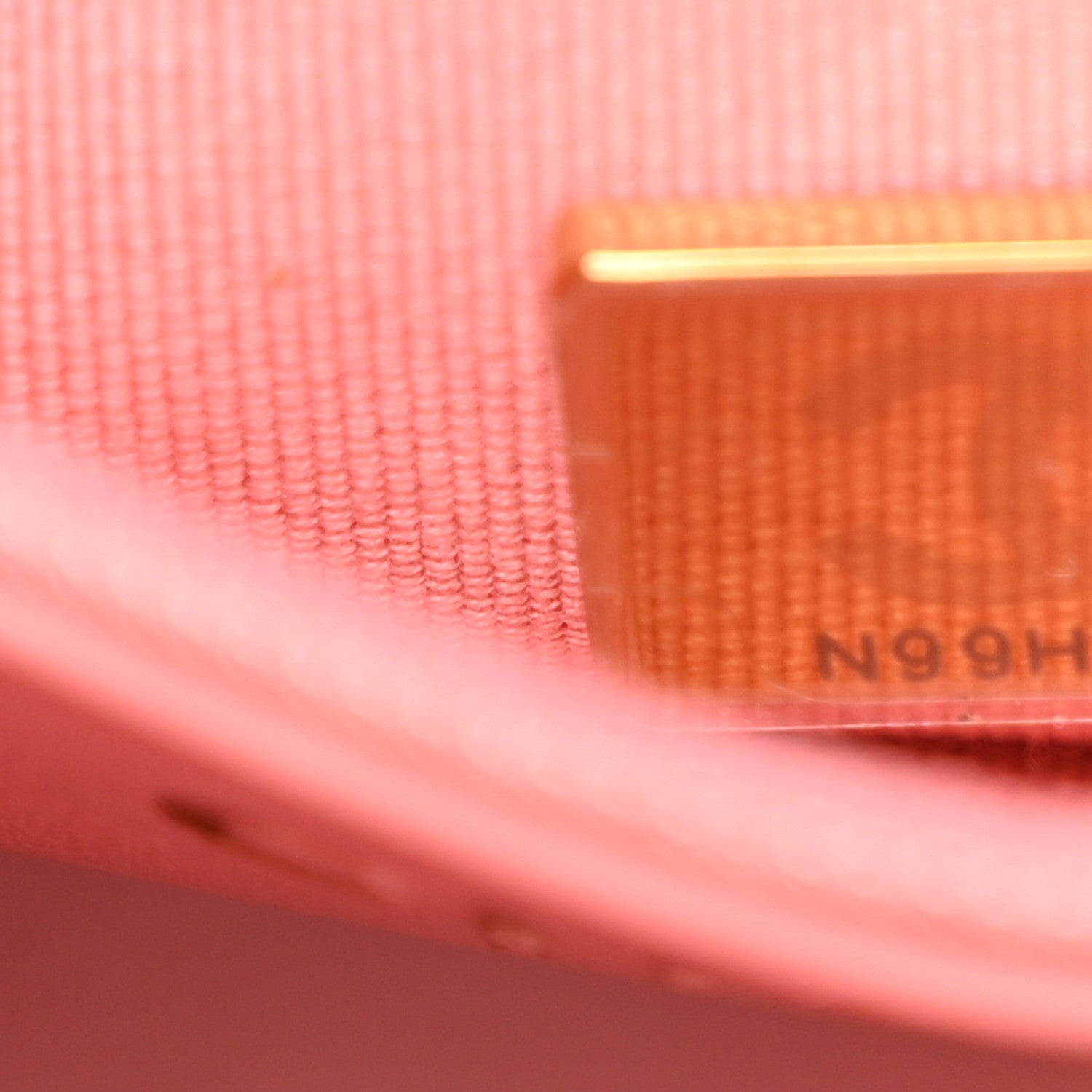 Chanel Shiny Aged Calfskin Quilted Nano Kelly Shopper Coral Pink 7 of 12
