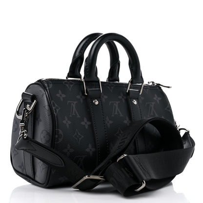 Louis Vuitton Reverse Monogram Eclipse Keepall Bandouliere 25 3 of 9