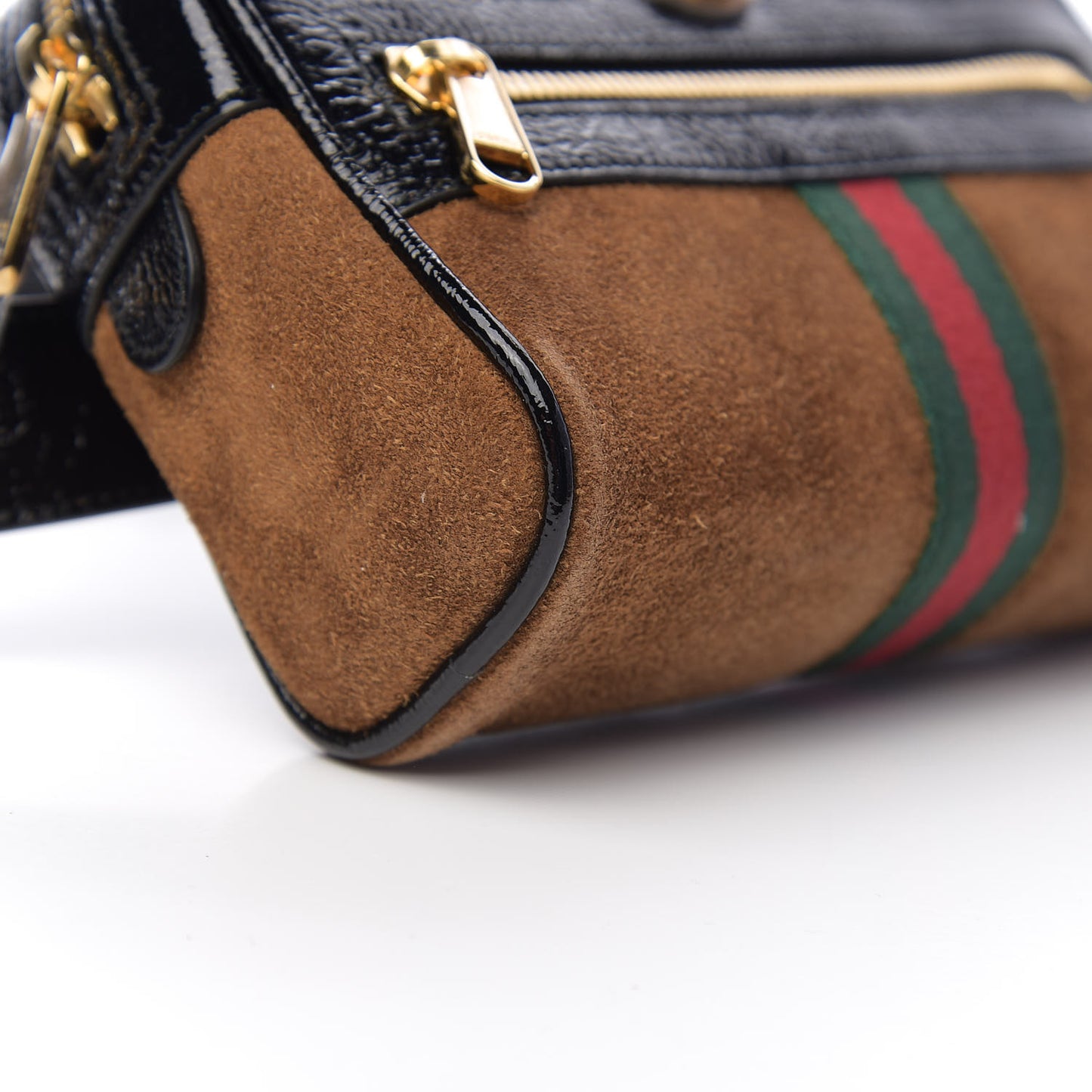 Suede Small Ophidia Belt Bag 85 34 Brown