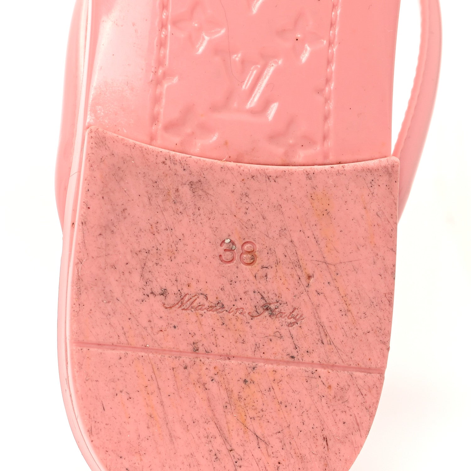 Louis Vuitton Rubber Seastar Thong Sandals 38 Light Pink 7 of 9
