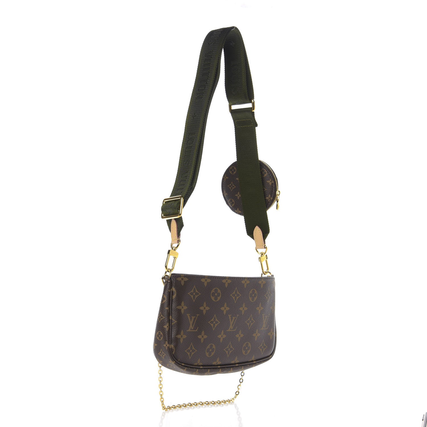 Louis Vuitton Monogram Multi Pochette Accessories Kaki 2 of 11