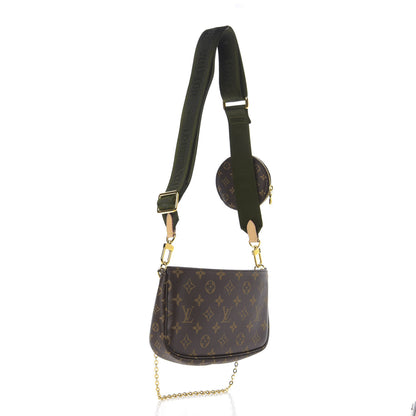 Louis Vuitton Monogram Multi Pochette Accessories Kaki 2 of 11