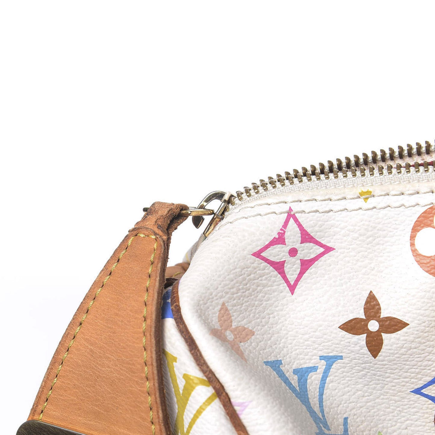 Monogram Multicolor Speedy 30 White