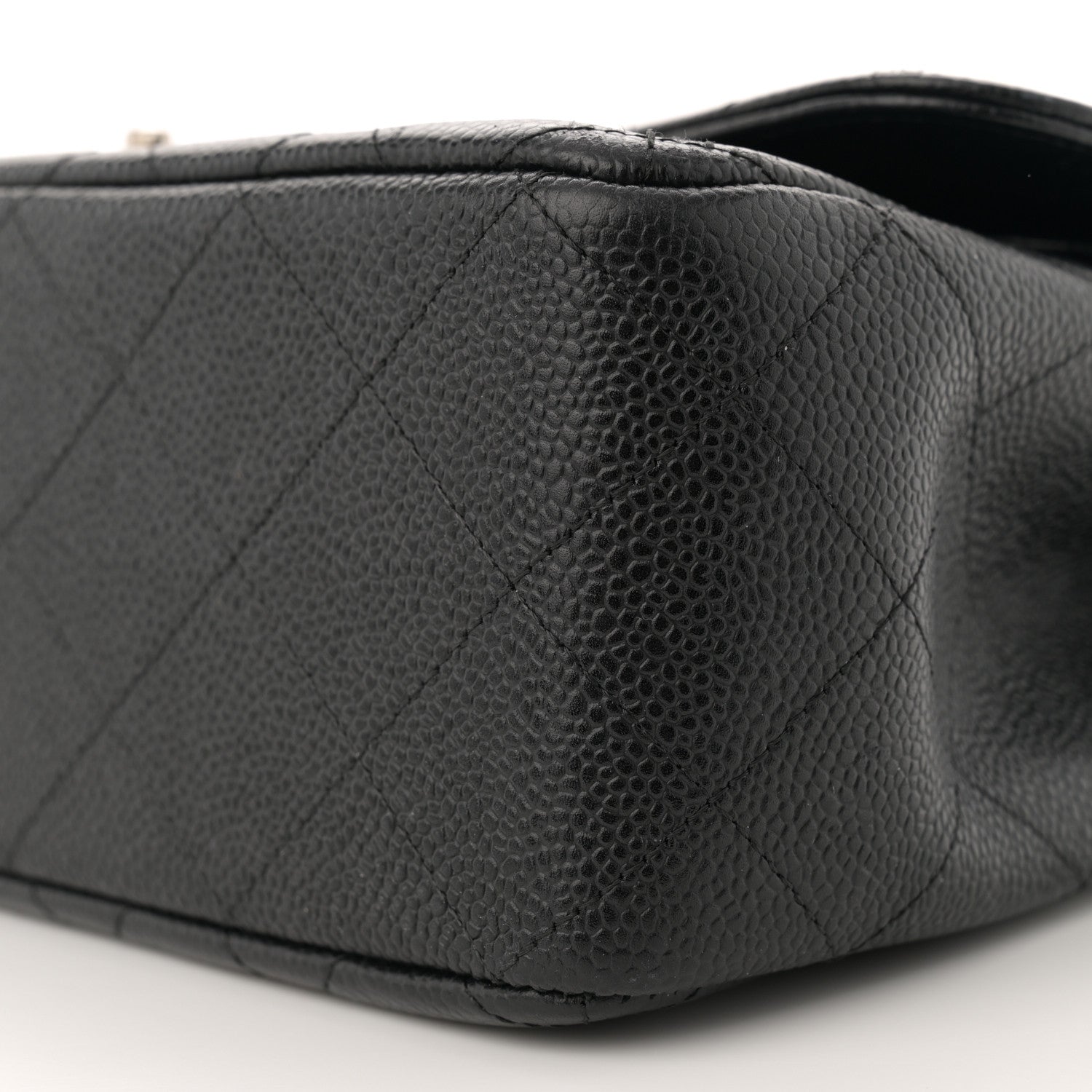 Chanel Caviar Quilted Jumbo Double Flap Black 10 of 11