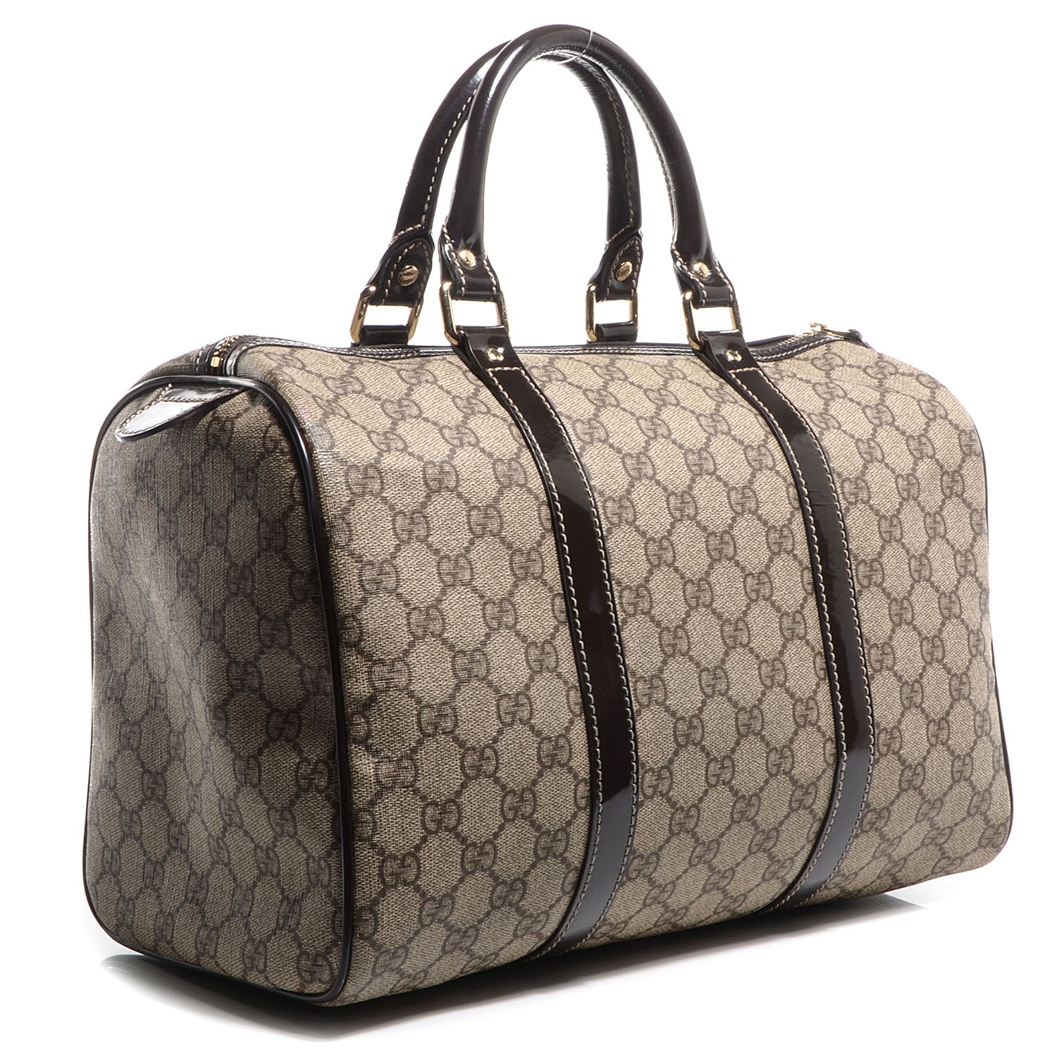 Gucci GG Plus Monogram Medium Joy Boston Dark Brown 3 of 7