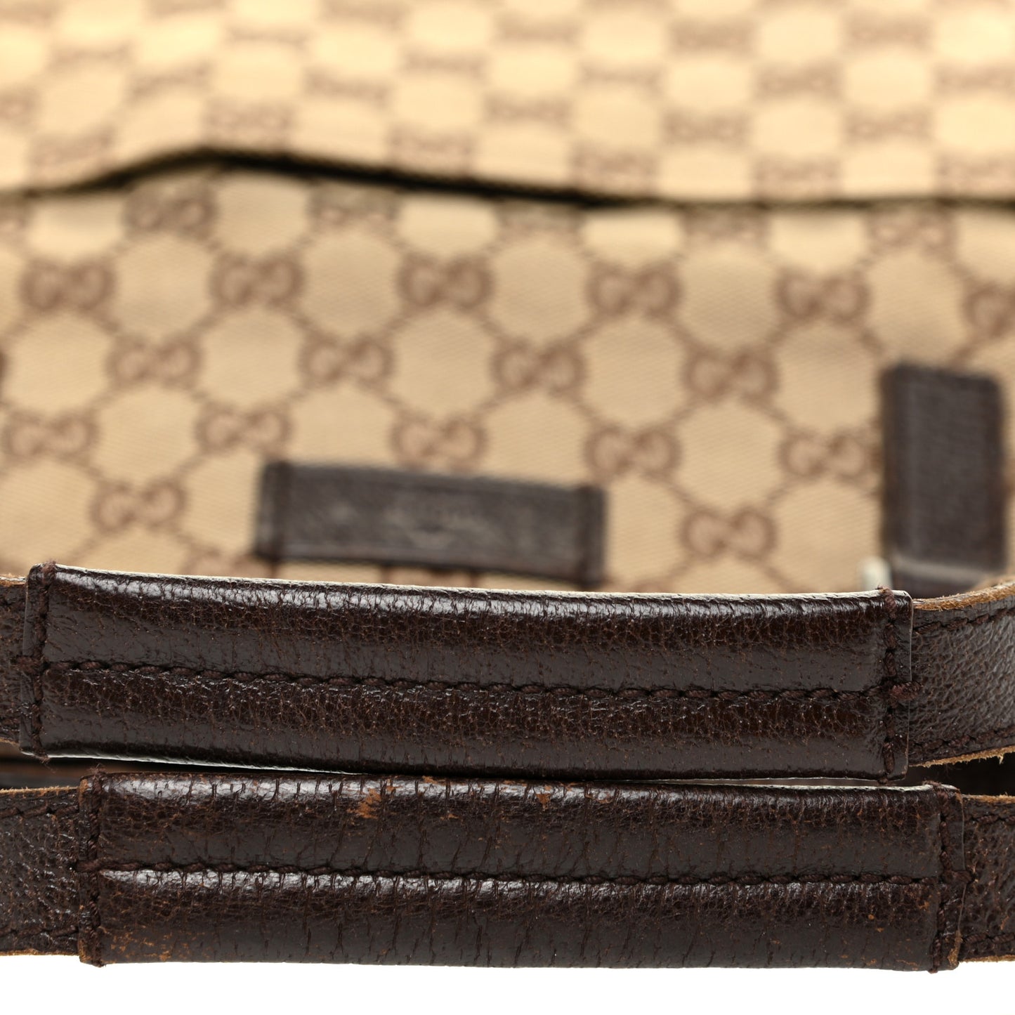 Monogram Large Tote Dark Brown