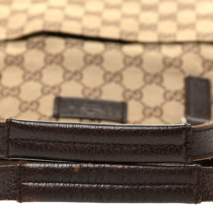 Gucci Monogram Large Tote Dark Brown 11 of 17