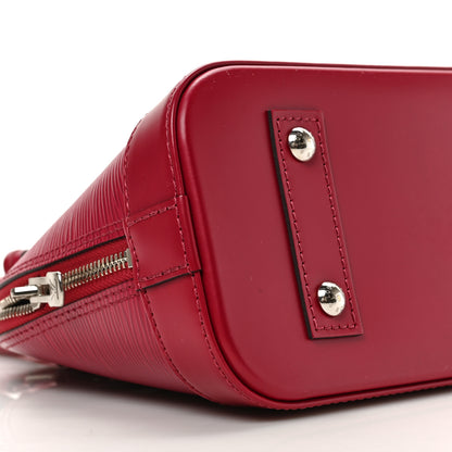 Louis Vuitton Epi Jacquard Alma BB Raspberry 6 of 8