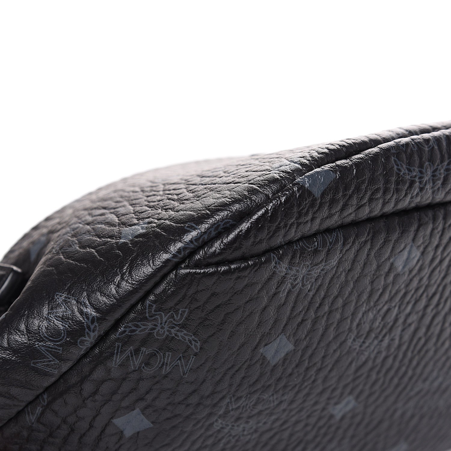 MCM Visetos Stark Belt Bag Black 6 of 8