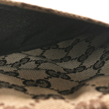 Gucci GG Monogram Double Pocket Belt Bag Dark Brown 5 of 10