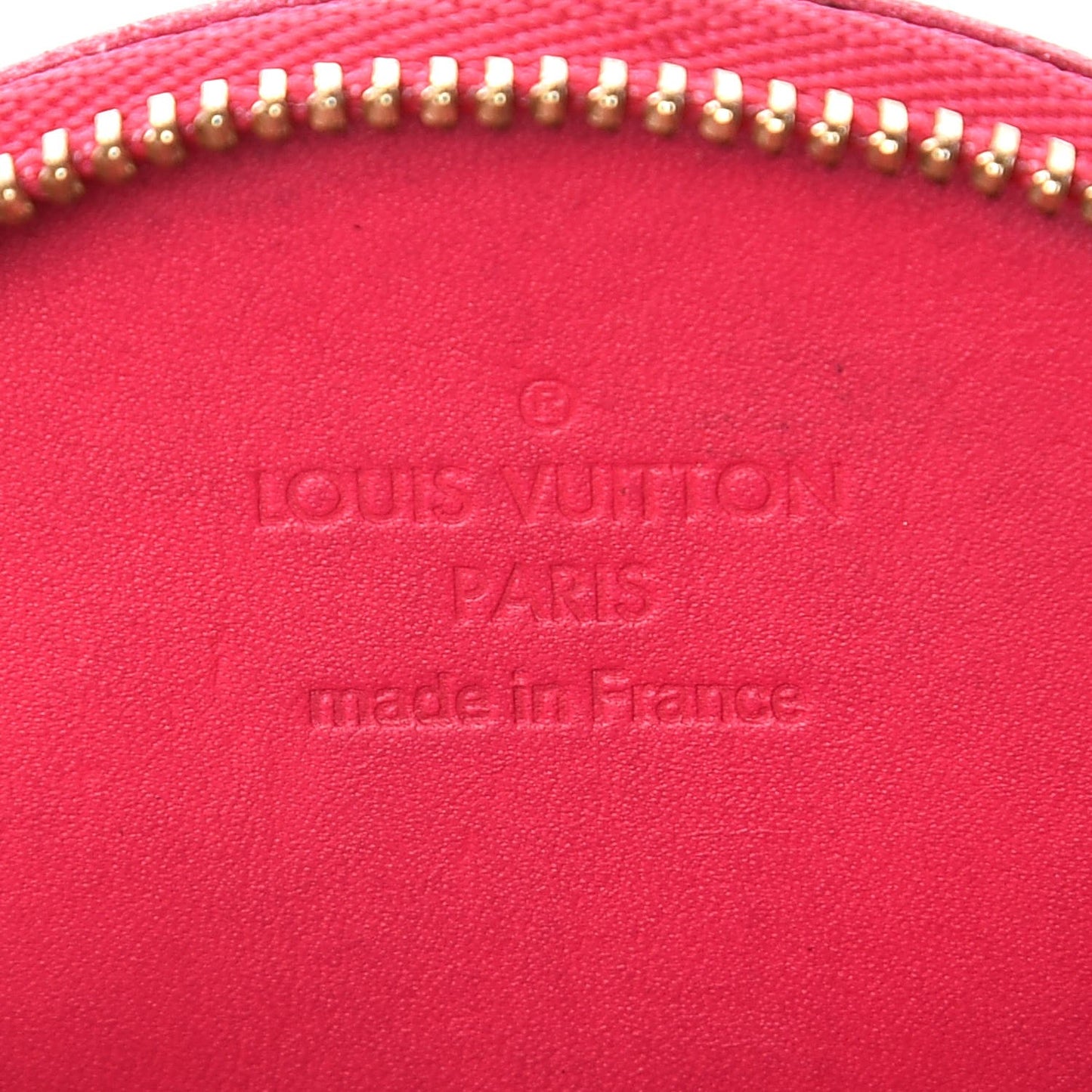 Vernis Roses Chapeau Coin Purse Rose Pop