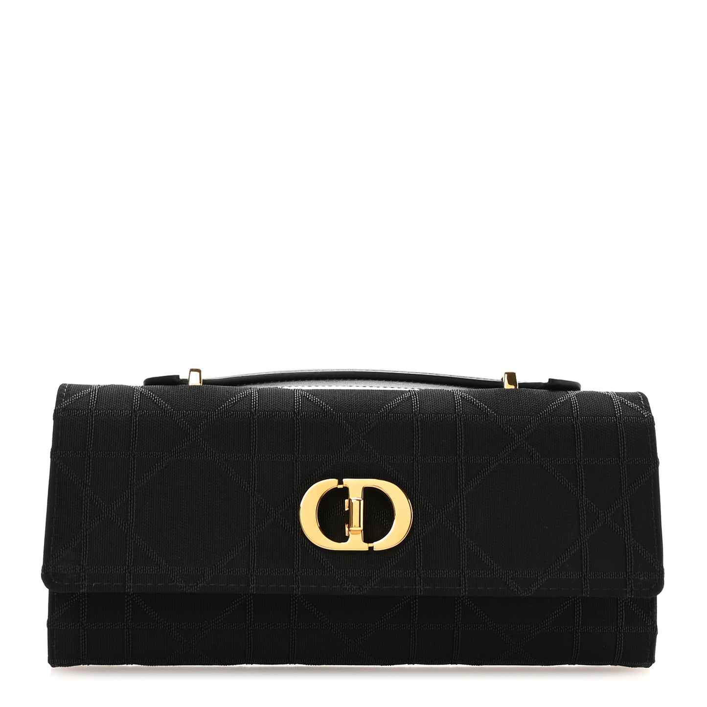 Technical Fabric Macrocannage Miss Caro Top Handle Pouch Black