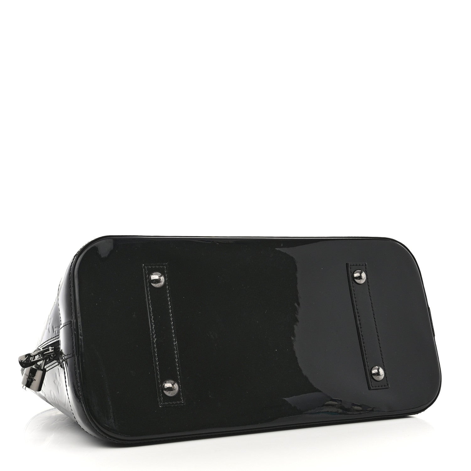 Louis Vuitton Vernis Alma GM Noir Magnetique 4 of 10