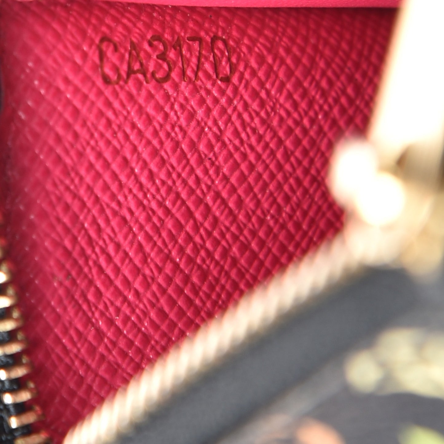 Monogram Multicolor Key Pouch Black Grenade