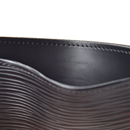Louis Vuitton Epi Card Holder Black 7 of 8