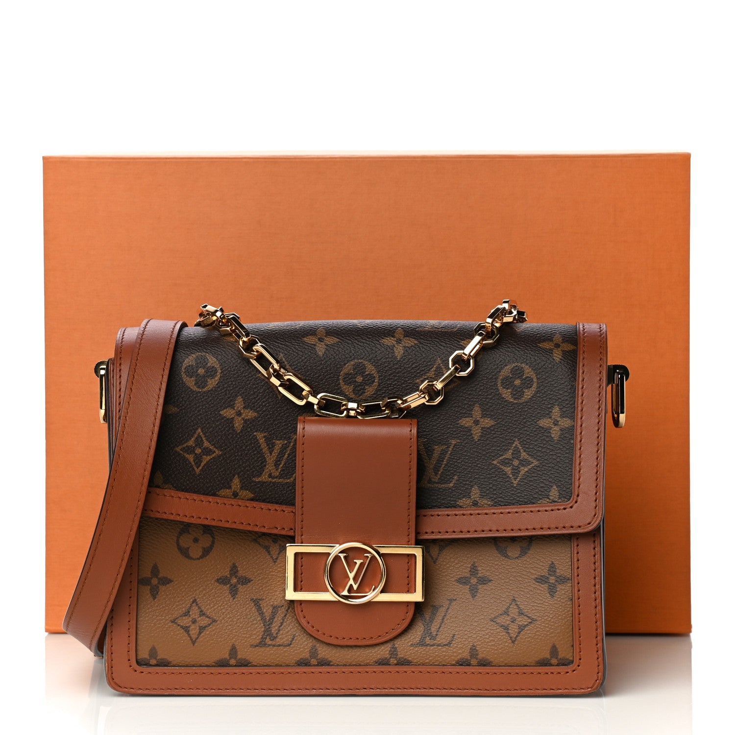 Louis Vuitton Reverse Monogram Dauphine MM 13 of 13