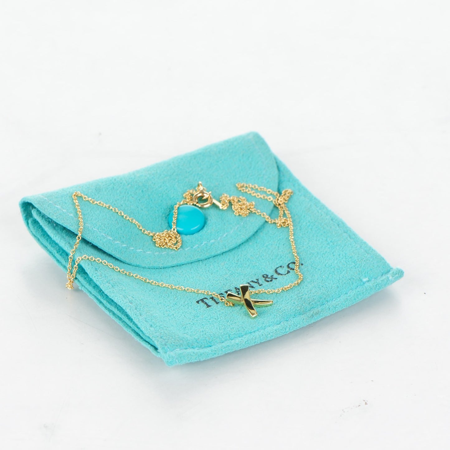 18K Yellow Gold Paloma Picasso X Pendant Necklace