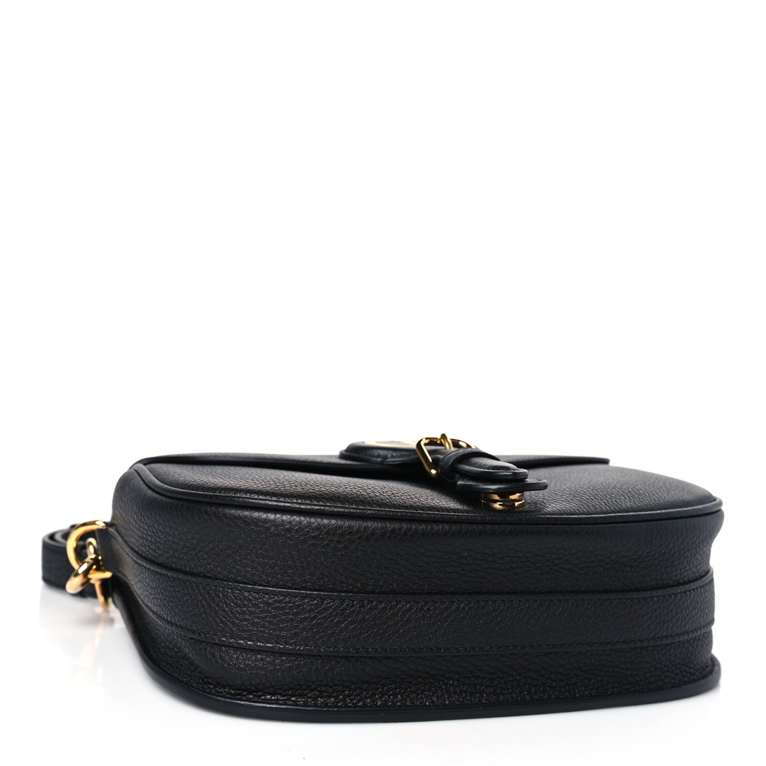 Christian Dior Grained Calfskin Medium Bobby Flap Black 4 of 9