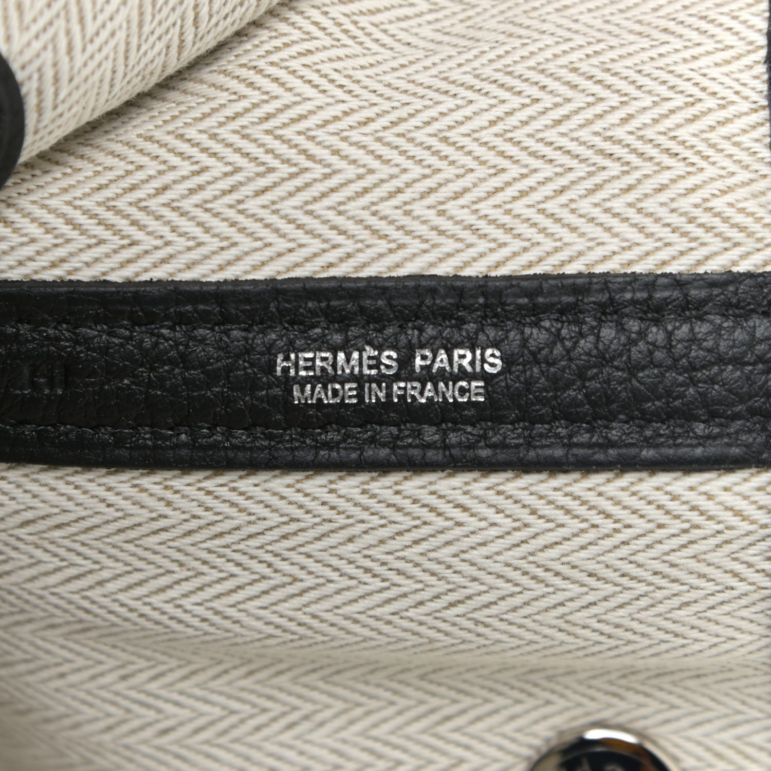 Hermes Negonda Garden Party Tote 36 MM Black 6 of 12