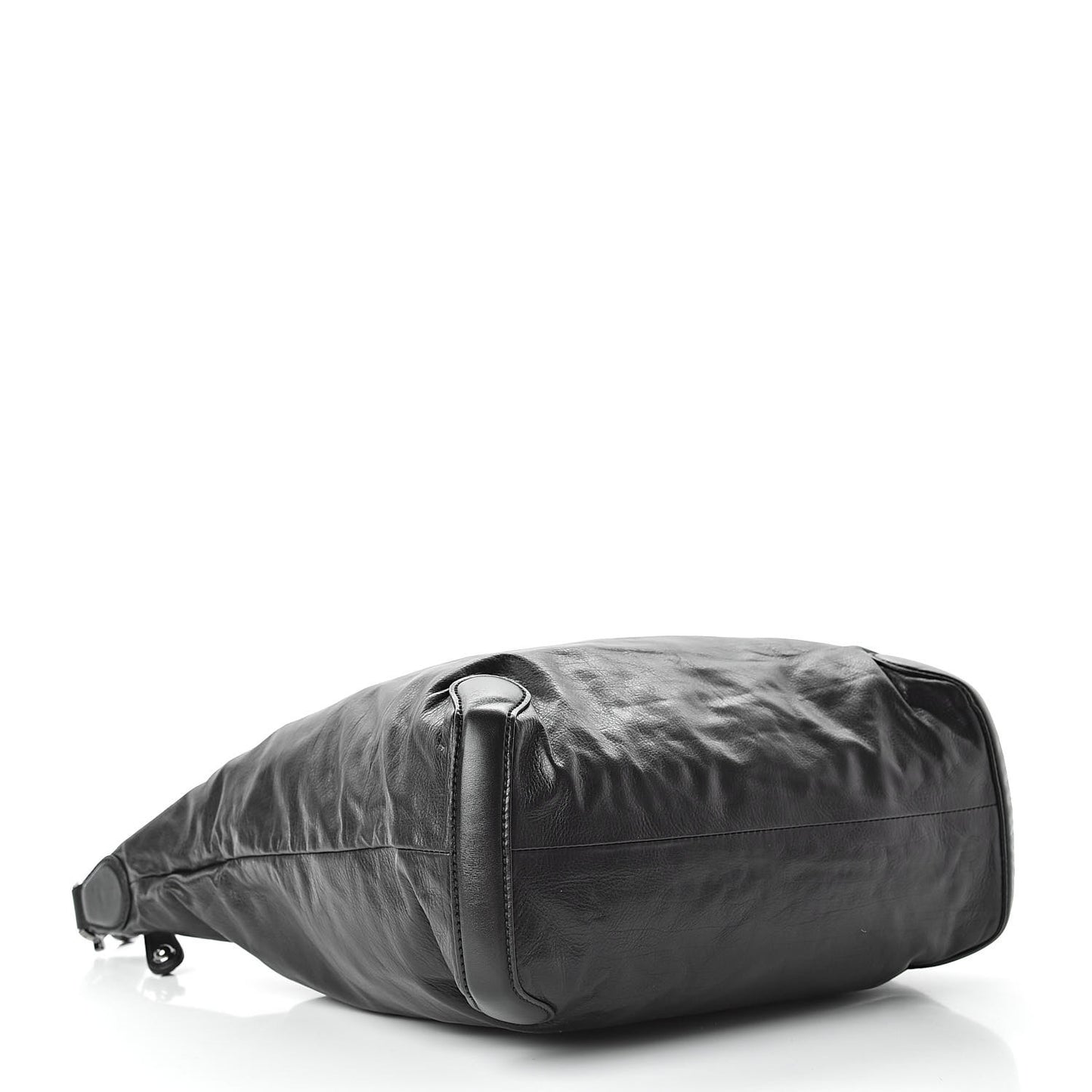Calfskin Medium Galaxy Hobo Black