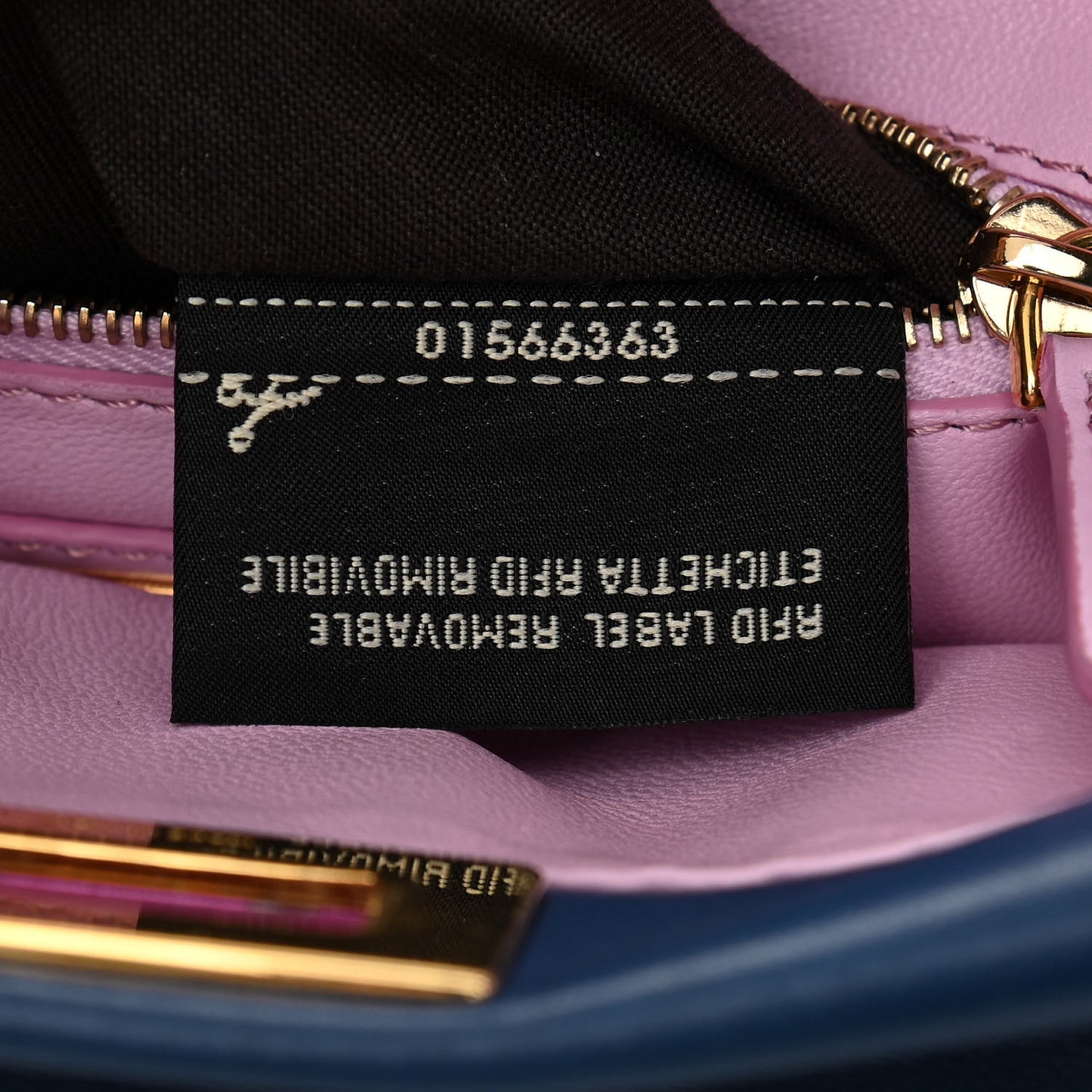 Nappa Colorblock Mini Peekaboo Iconic Satchel Iris Magenta Bubblegum