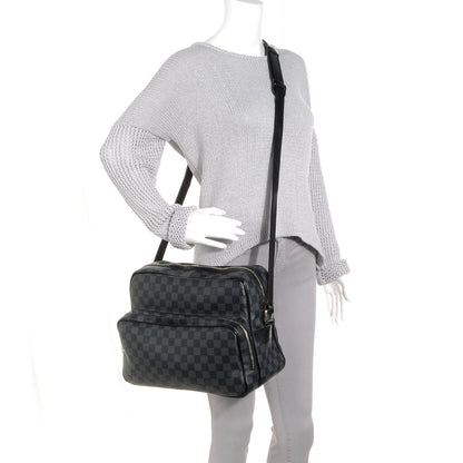 Louis Vuitton Damier Graphite Ieoh Messenger Bag 2 of 14